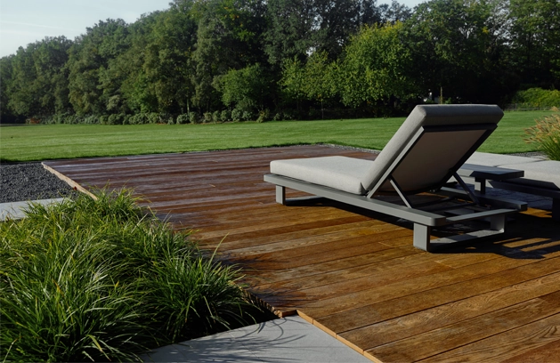 Sfeervol Millboard vlonderterras